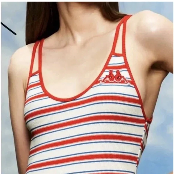 Zara Kappa limited edition ribbed jersey romper - Picture 2 of 6